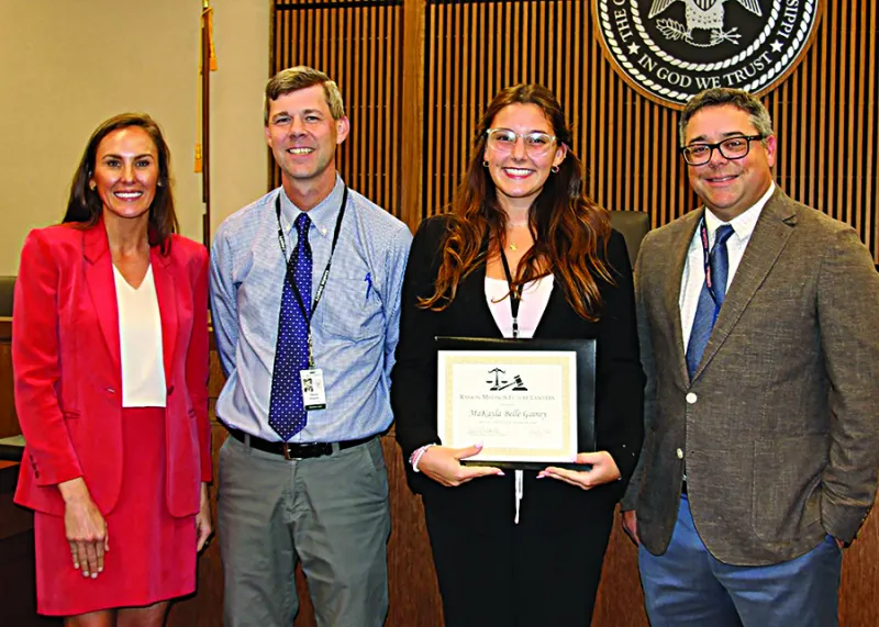 Morton's MaKayla Gainey participates in law camp