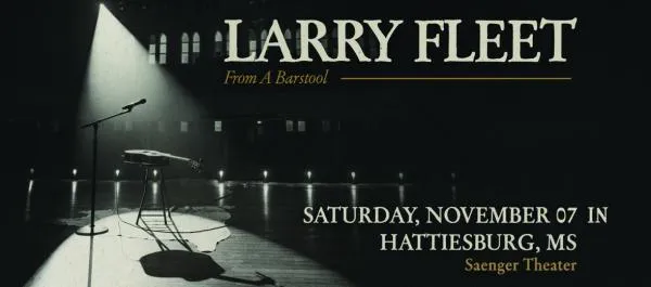 Larry Fleet Brings His Hard-Hitting Country Sound to the Hattiesburg Saenger Theater on November 7