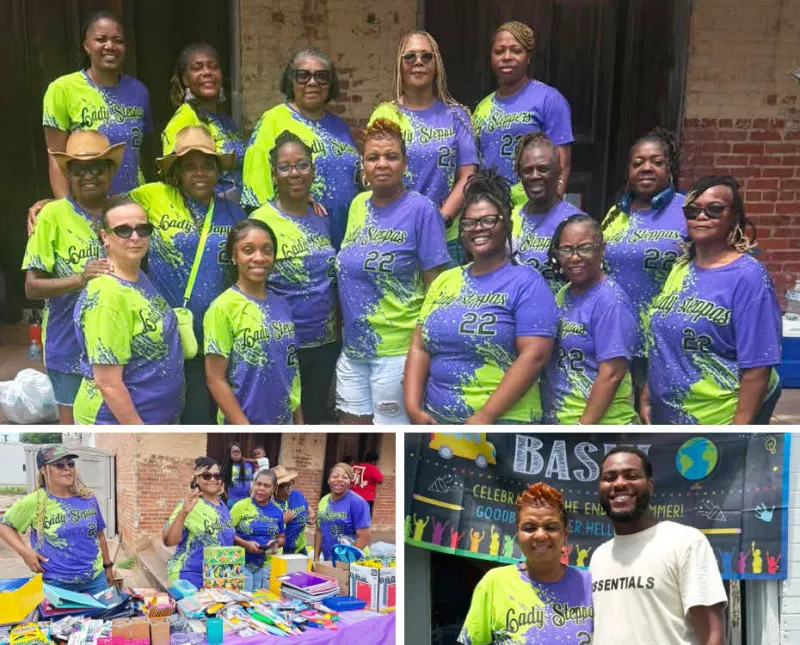 Lady Steppas Host School Supplies Giveaway