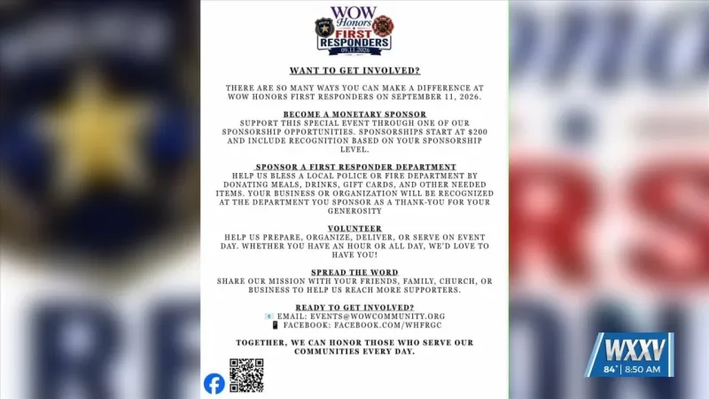 Women of Wisdom honoring first responders