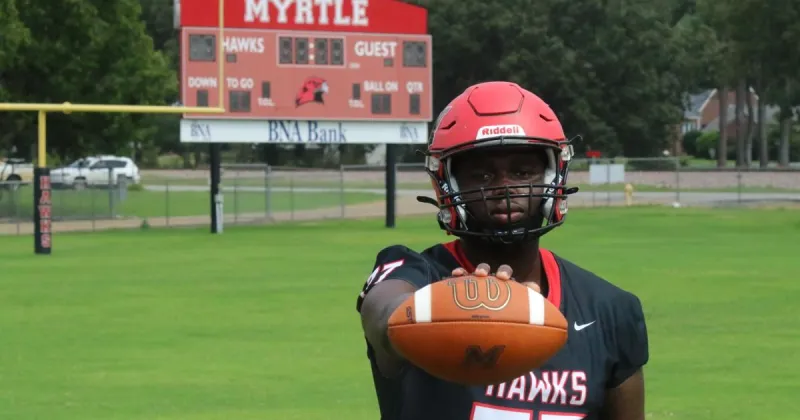 Tywon Bankhead anchors a Myrtle defense built to win