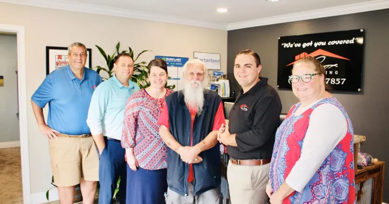'GOD BLESS COX ROOFING'