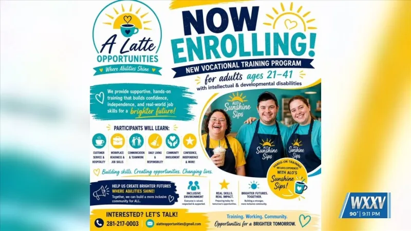 A Latte Opportunities now enrolling adults in vocational training program