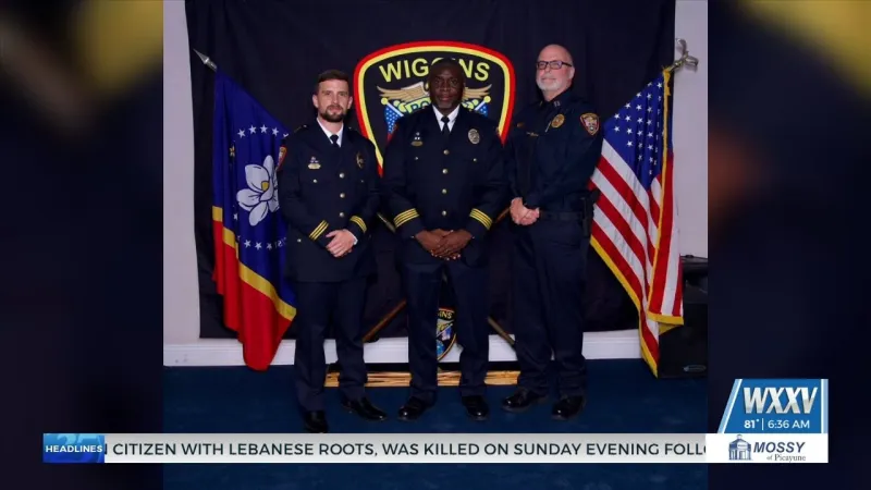 Wiggins Police Department announces promotions for two officers