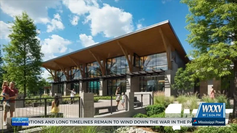 Construction begins on new welcome center on I-10 in Jackson County