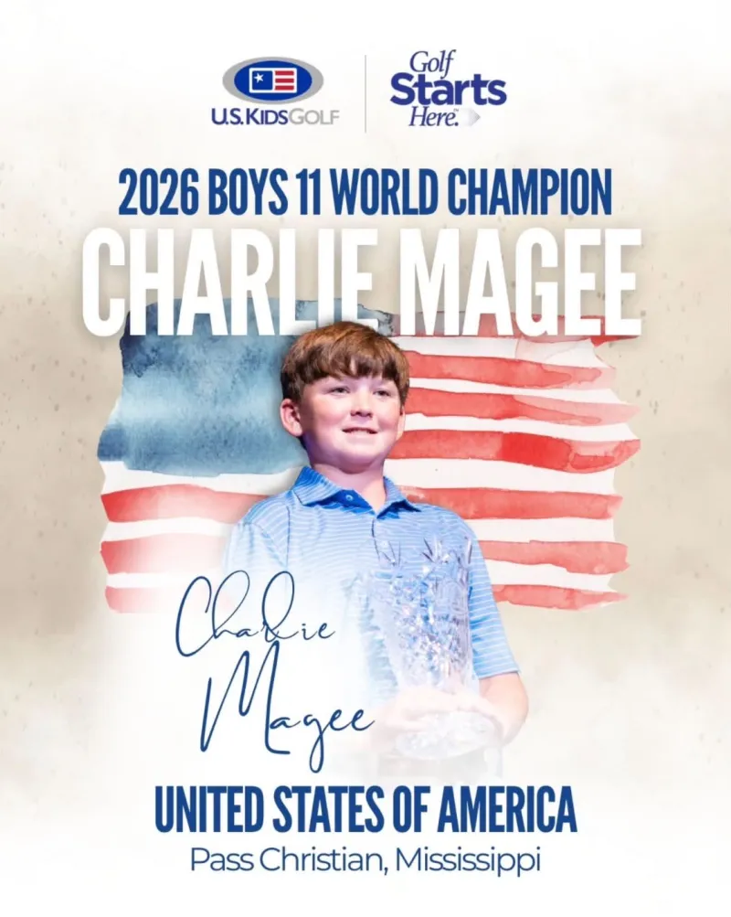 Pass Christian 11-year-old golfer Charlie Magee wins 2026 U.S. Kids World Championship