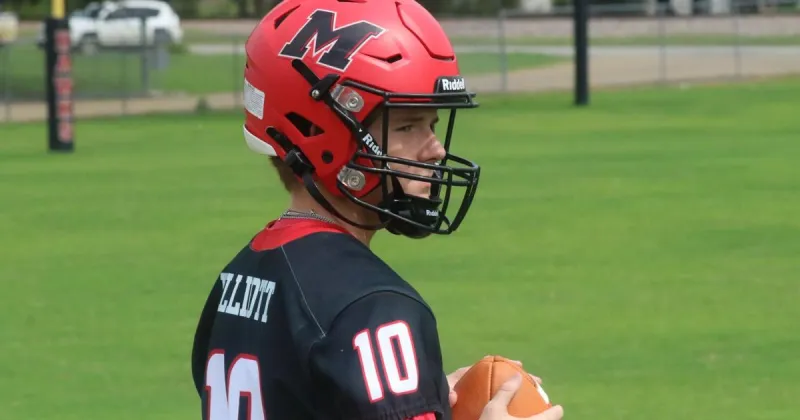 Tucker Elliott never planned to be Myrtle's quarterback