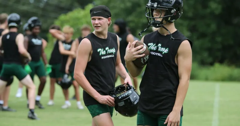 Troopers open preseason camp with a focus on the passing game