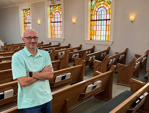 Jason Hubbard is new pastor at Vardaman First Baptist