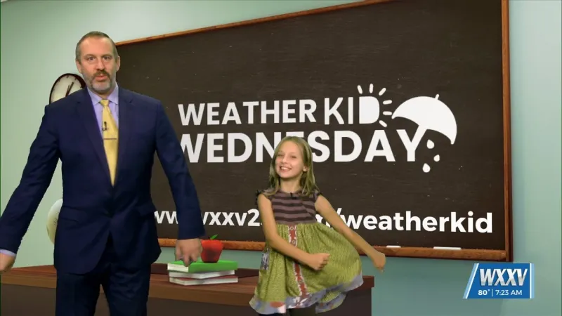 08/05 Everly's "Weather Kid" Wednesday Forecast