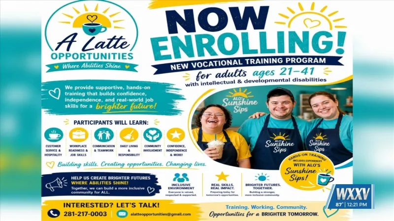 A Latte Opportunities offering new vocational program