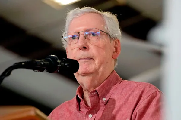 Sen. Mitch McConnell says he's been discharged from rehabilitation center
