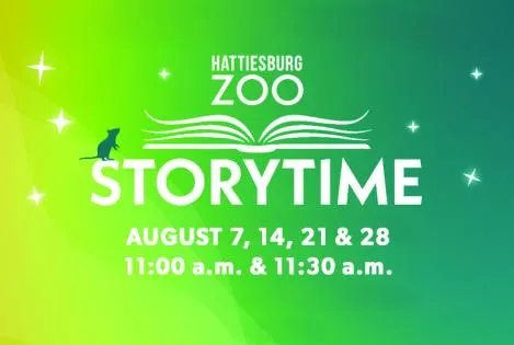 Hattiesburg Zoo's STORYTIME Book Lineup Announced Ahead of August Schedule 2026