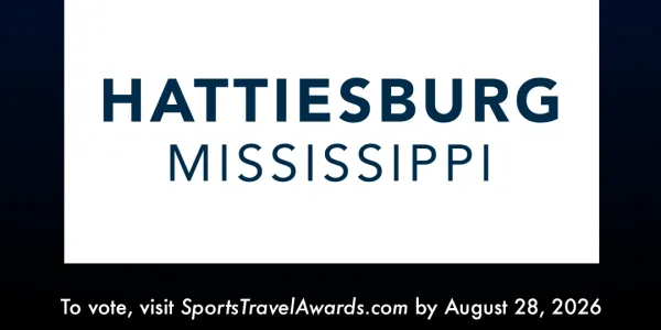 HATTIESBURG NAMED NATIONAL FINALIST FOR 2026 SPORTSTRAVEL AWARD AS BEST SPORTS HOST CITY