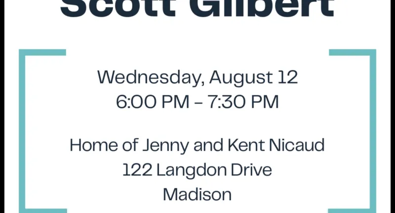 Scott Gilbert Holding Fund-Raiser Tomorrow Night