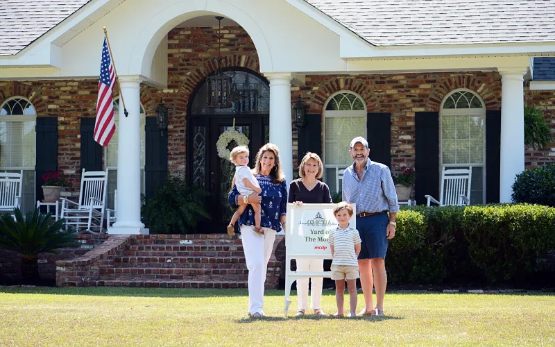 Fortenberrys awarded August Yard of the Month