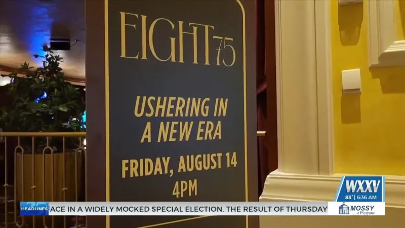 Beau Rivage's EIGHT75 entertainment venue returns with new look