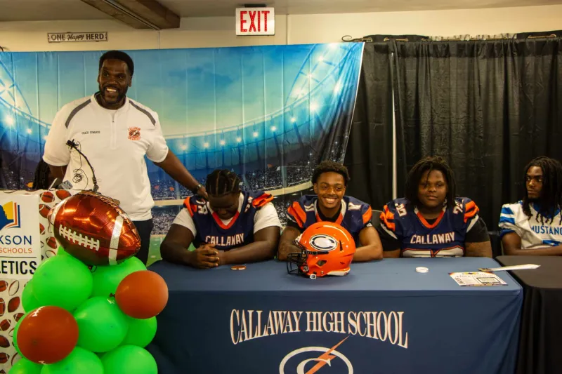 GALLERY -- Jackson Public Schools officially kicked off its 2026 high school football season with a press conference featuring coaches and players from across the district