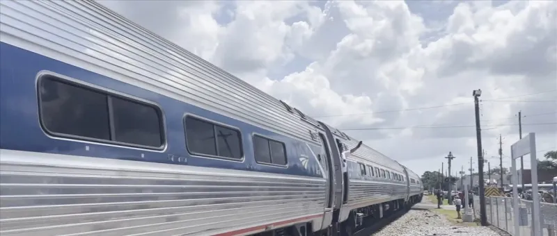 WXXV News 25's Asia Ellis has a look at Amtrak Mardi Gras service one year celebration