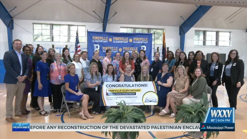 Pineville Elementary earns Mississippi Emerging Science of Reading School Award for 2026-27