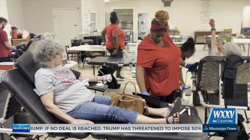 Katrina Memorial Blood Drive begins in South Mississippi