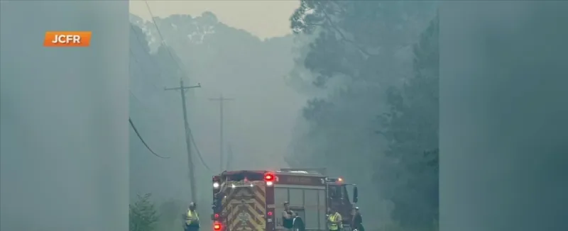 WXXV's Asia Ellis has details on burn bans in two Coast cities