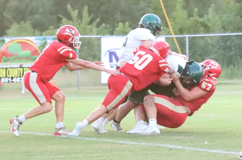 Football: Young Generals Trample Kemper Academy 56-14 in Opener
