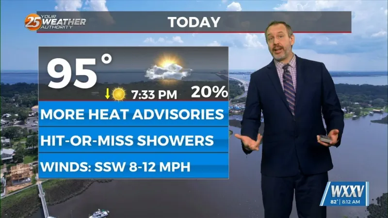 08/20 Ryan's "Hot Again" Thursday Morning Forecast