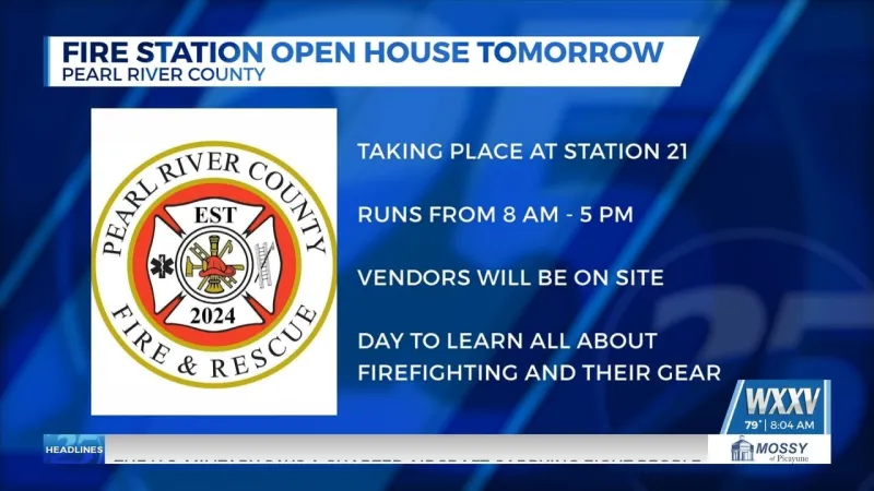 Pearl River County Fire and Rescue hosting open house