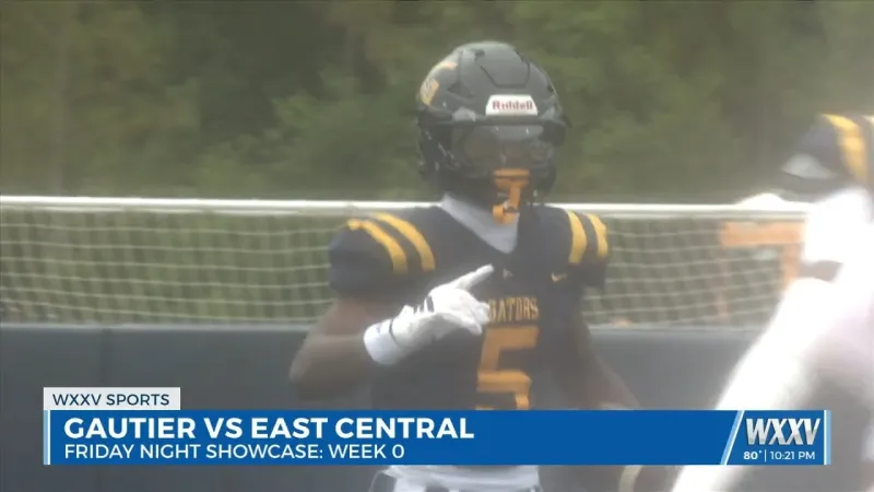 Gautier defeats East Central 14-7 in Week Zero test
