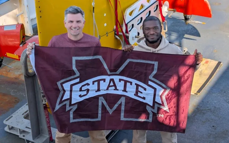 MSU geologist, student investigate methane emissions on Atlantic seafloor