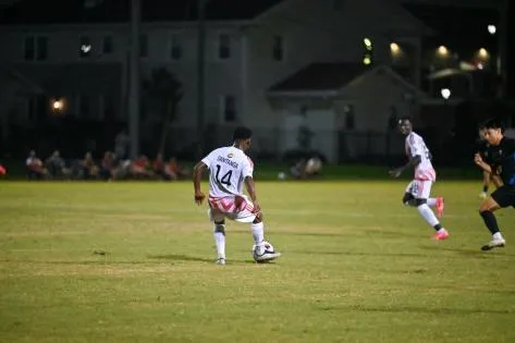 Danitanga Records First-Half Hat Trick in 4-0 Carey Win