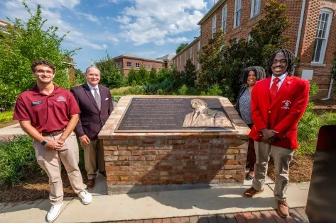 Legacy of MSU's first African American student marked with Holmes Plaza dedication
