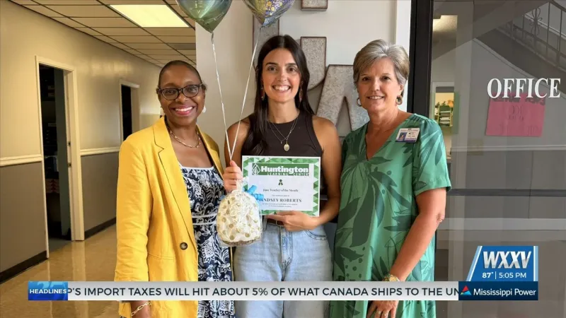 Huntington Learning Center Teacher of the Month: Christian Collegiate Academy's Lindsey Roberts