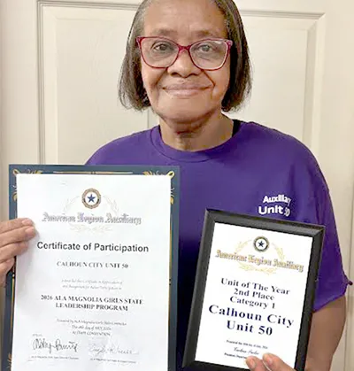 American Legion Auxiliary members earn honors