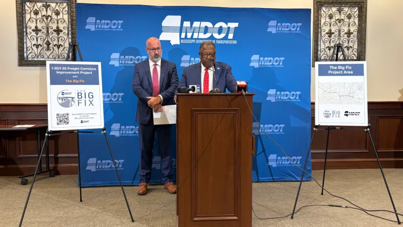 MDOT announces 'The Big Fix' project on I-20 and I-55 in Jackson metro