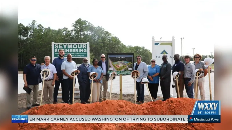 Improvement project underway at Lark Park in Gautier