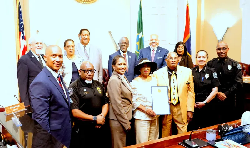 City Council honors Sgt. Perry Martin Sr.