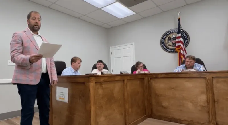 Union Co. Supervisors' 8-3-2026 meeting included a lengthy tax assessment objection and much general business