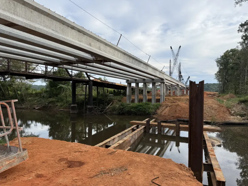 Griffis Fountain Road Bridge Project Nears Final Stages