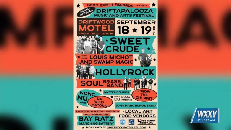 Second annual Driftapalooza Music and Arts Festival set to return to Bay St. Louis