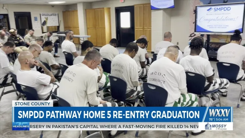 Stone County inmates celebrate graduation from SMPDD Pathway Home 5 Re-Entry Program