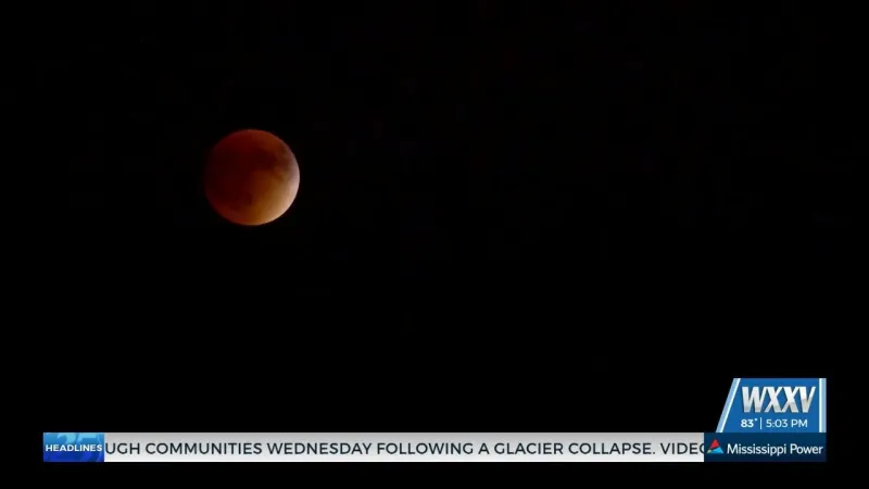 Partial lunar eclipse happening tonight