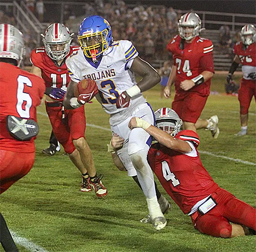 Bruce rallies past South Pontotoc, 33-28