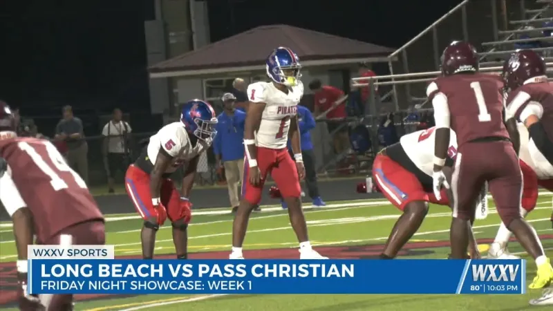Pass Christian Wins 48-3 AT Long Beach