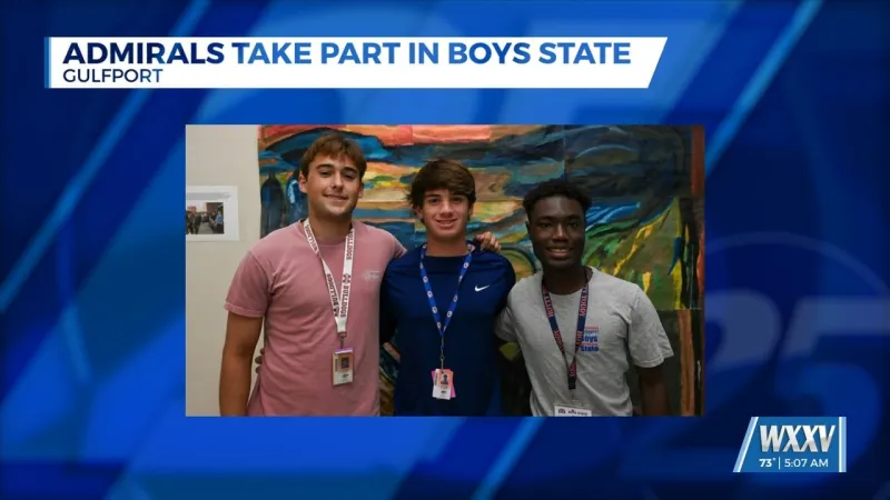 Gulfport School District students take part in Magnolia Boys State