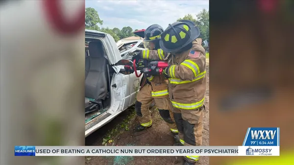 Moss Point Fire Department takes part in training