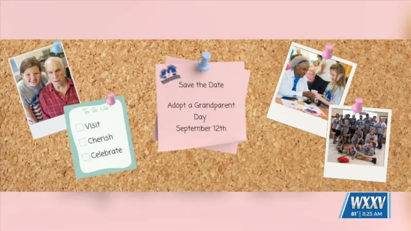 Adopt a Grandparent Day coming up September 12