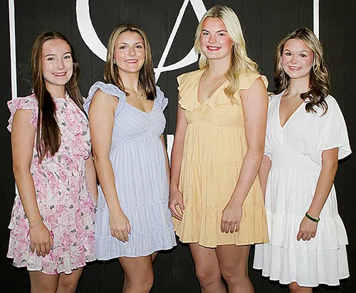 Calhoun Academy senior maids