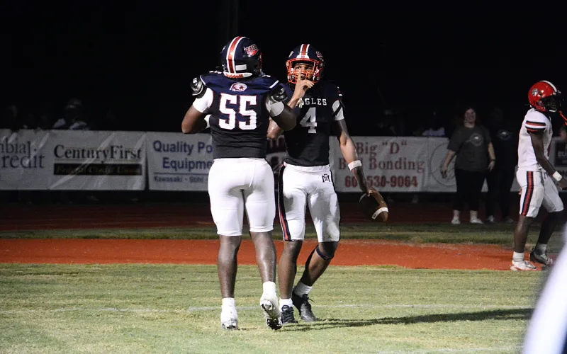 Eagles showcase firepower against rival Trojans
